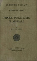 Miniatuur voor Bestand:Tassoni, Alessandro – Prose politiche e morali, 1930 – BEIC 1938357.pdf