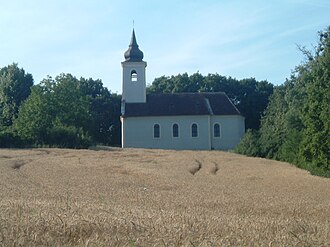Fotografie kostela ve Felsőtelekes