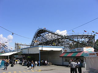 <span class="mw-page-title-main">Wooden Roller Coaster (Playland)</span> Roller coaster in Vancouver