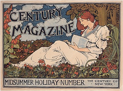 Century Magazine, poster by Louis John Rhead (1894)