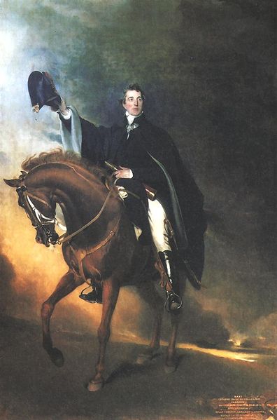 File:The Duke of Wellington on Copenhagen (1818) by Thomas Lawrence.jpg