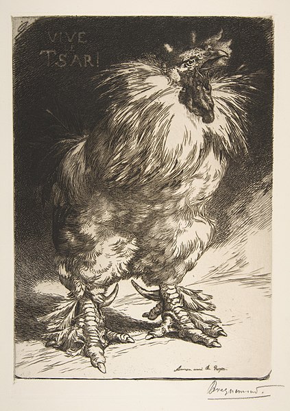 File:The Gallic Cock -- Long Live the Czar! (Le Coq gaulois -- Vive le Tsar!) MET DP814173.jpg