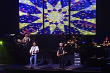 The Moody Blues performing in 2013. The Moody Blues gig Bristol 2013 MMB 18.jpg