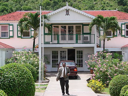 Saba's government house