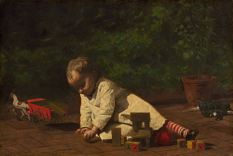 File:Thomas Eakins - Baby at Play.jpg