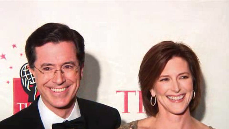 File:Time 100 Stephen Colbert and wife.jpg