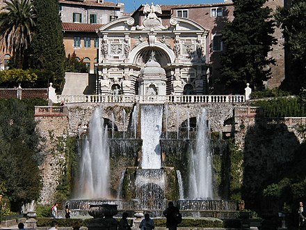 Fountain at Villa D'Este, Tivoli