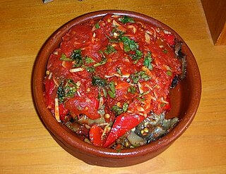 <span class="mw-page-title-main">Tombet</span> Vegetable dish from Majorca