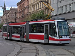 Tramo Ŝkoda 03T en Brno