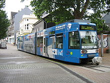 NF6D auf der Linie 318 in Dahlhausen