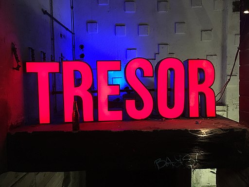 Tresor Nightclub Berlin Entrance Sign