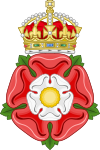 Tudor Rose, royally crowned.svg