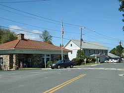Tyringham Post Office and Town Hall Tyringham-Town Offices.JPG