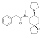 Structure chimique de l'U-69593.