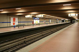 <span class="mw-page-title-main">Implerstraße station</span> Station of the Munich U-Bahn