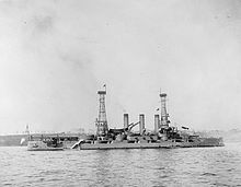 Louisiana in New York City during a Naval Review in 1911 U.S.S. Louisiana npcc.jpg