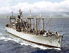 USS Vesuvius (AE-15) USS Vesuvius (AE-15) underway off Hawaii on 1963.jpg