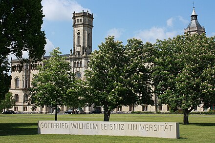 Leibniz University Hannover, where McAllister studied law