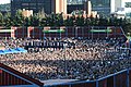 Crowd during a Bruce Springsteen concert