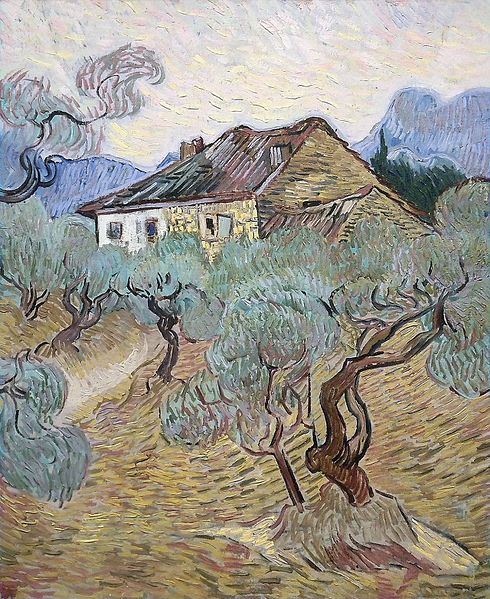 File:Van Gogh - Weißes Bauernhaus zwischen Olivenbäumen.jpeg