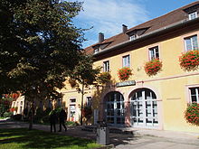 Rathaus von 1748 nach Plänen von Balthasar Neumann erbaut unter Fürstbischof A.F.von Ingelheim und K.Ph. von Greiffenclau