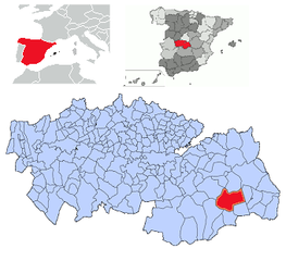 Situación dentro de España.
