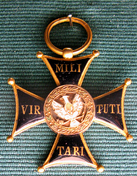 File:Virtuti Militari Cross from November Uprising 1831.png