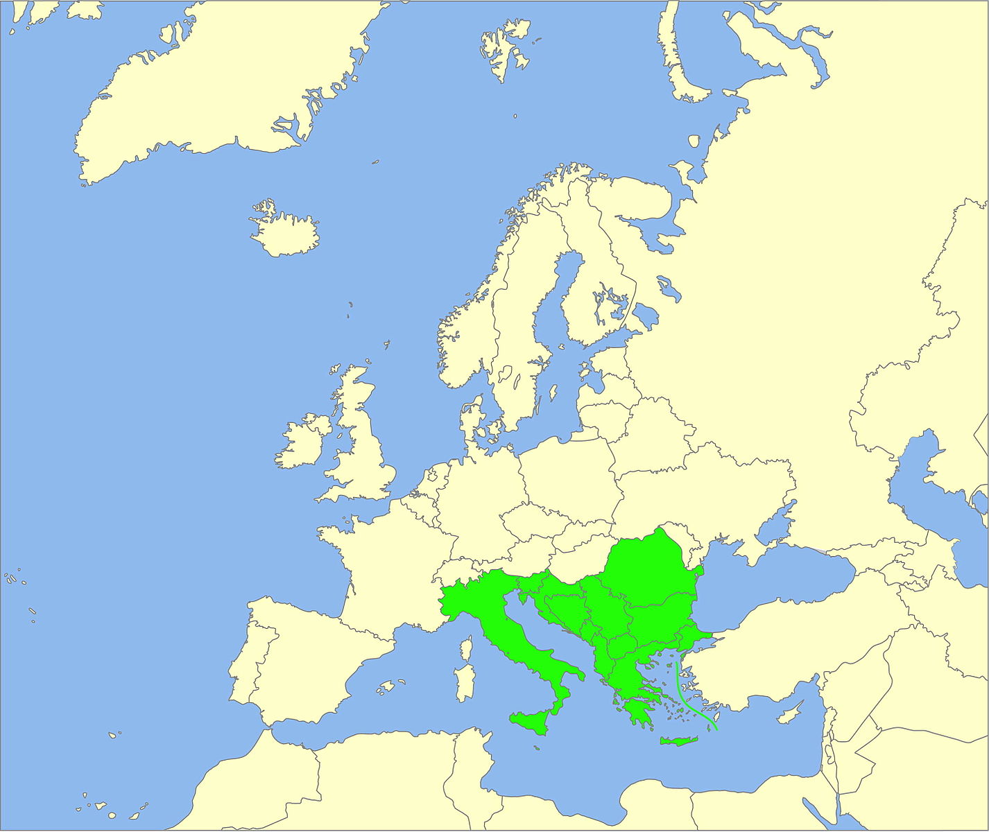 Европейский ii. Southeast Europe. Eu Southeast. South East Europe.