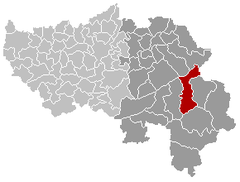 Waimes Liège Belgium Map.png