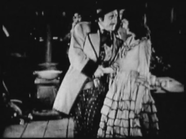 Long and Carol Dempster in the Western drama Scarlet Days (1919)