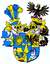 Coat of arms of the Knight Albrecht von Albrechtsburg 1702.png