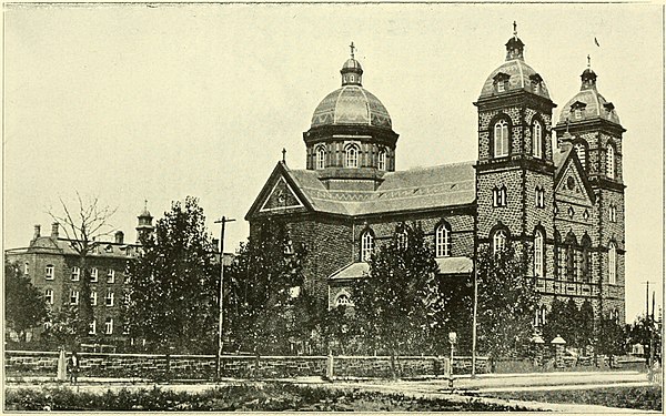 St. Michael's Monastery, located at Monastery Place and West Street