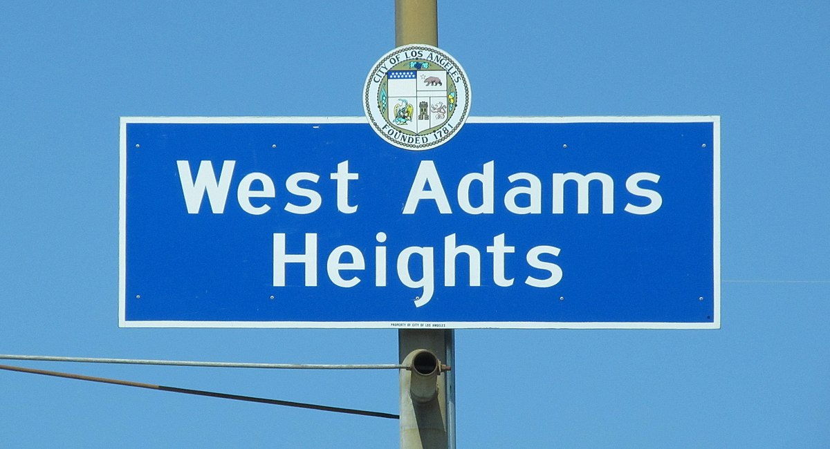 West adams. Уэст-Анджелас-Эриа.