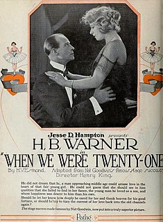<i>When We Were 21</i> 1921 film