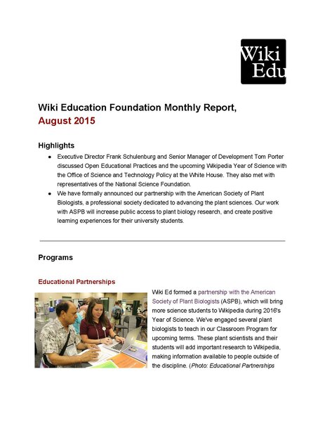 File:Wiki Education Foundation Monthly Report 2015-08.pdf