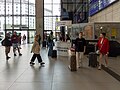 * Nomination Wikimania Info point inside Katowice train station --MB-one 09:06, 6 September 2024 (UTC) * Promotion CA around the windows needs fixing --Mike Peel 07:42, 14 September 2024 (UTC)  Done Thanks for the review --MB-one 19:34, 14 September 2024 (UTC)  Support Good quality. --Mike Peel 14:33, 15 September 2024 (UTC)