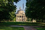 Thumbnail for File:Wilson Library with bell tower quad view.jpg