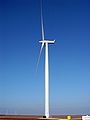 Wind turbine near Sweetwater, Texas