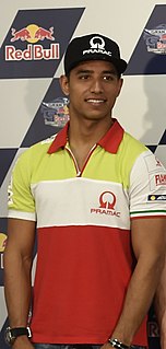 Yonny Hernández Colombian motorcycle racer