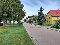 Zöschener Dorfstraße in Leuna