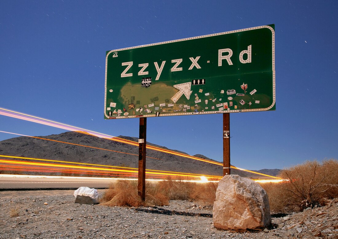 Zzyzx, California