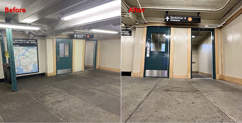 File:"Before" and "After" Photos of Re-NEW-Vated 18 Av Station (53041829534).jpg