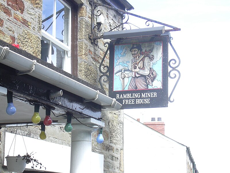 File:"Rambling Miner" public house in Chacewater (DSCN0563).jpg