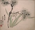 File:'Eight Landscape and Flower Paintings' by Wang Xuehao, Honolulu Museum of Art II.JPG