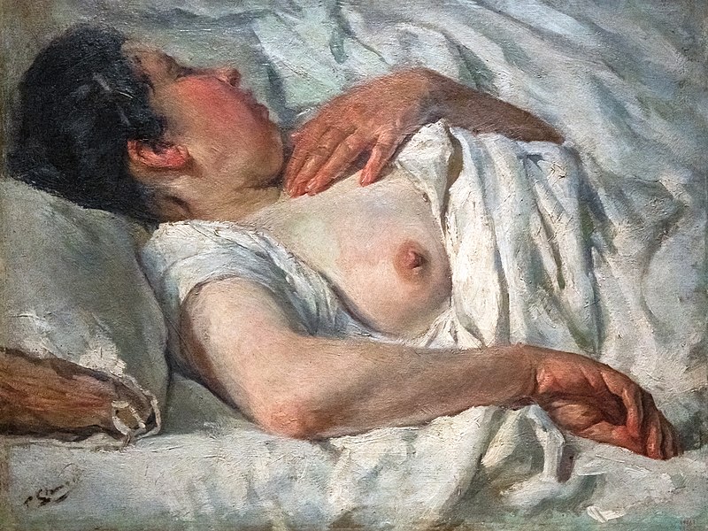 File:(Barcelona) Dona dormint - Francesc Gimeno - Museu Nacional d'Art de Catalunya.jpg