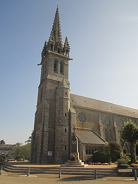 Vue générale de l'église.