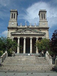 L'église Saint-Vincent-de-Paul.