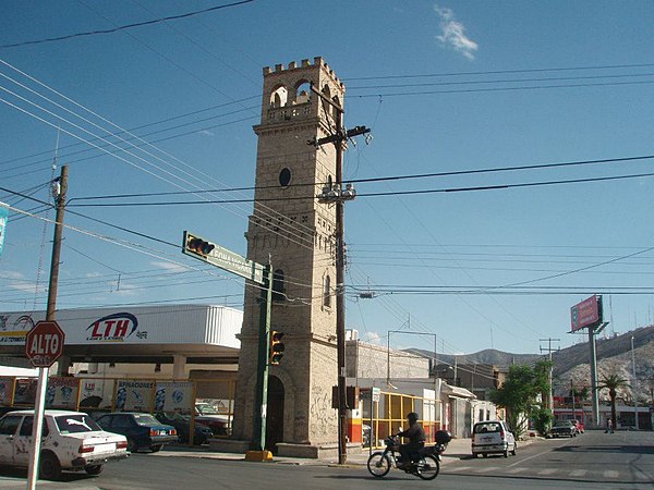 One of the few remaining towers (Torreones) in the city.