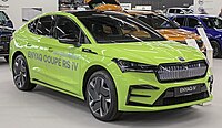 Škoda Enyaq Coupé RS at Automesse Salzburg 2023