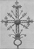 Хрест на гуцульській церкві
